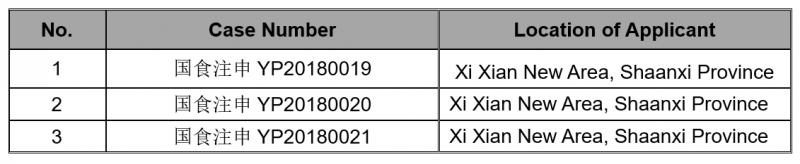 Infant Formula Registration Information-unapproved (February 27)