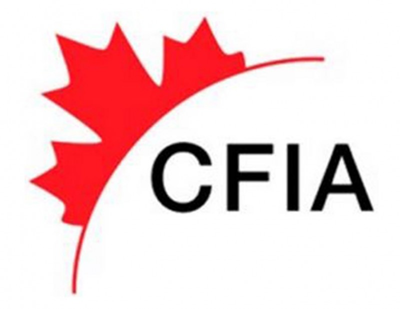 CFIA  加拿大食品检验局 Canadian Food Inspection Agency